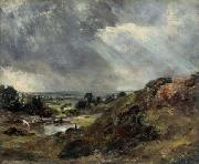 John Constable Branch hill Pond oil painting artist